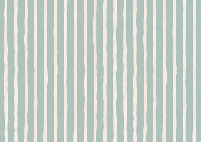 Vintage Stripe, Aqua - Twist&Fit Roman Blind - Image 7